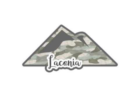 Laconia, New Hampshire Sticker vinyl sticker